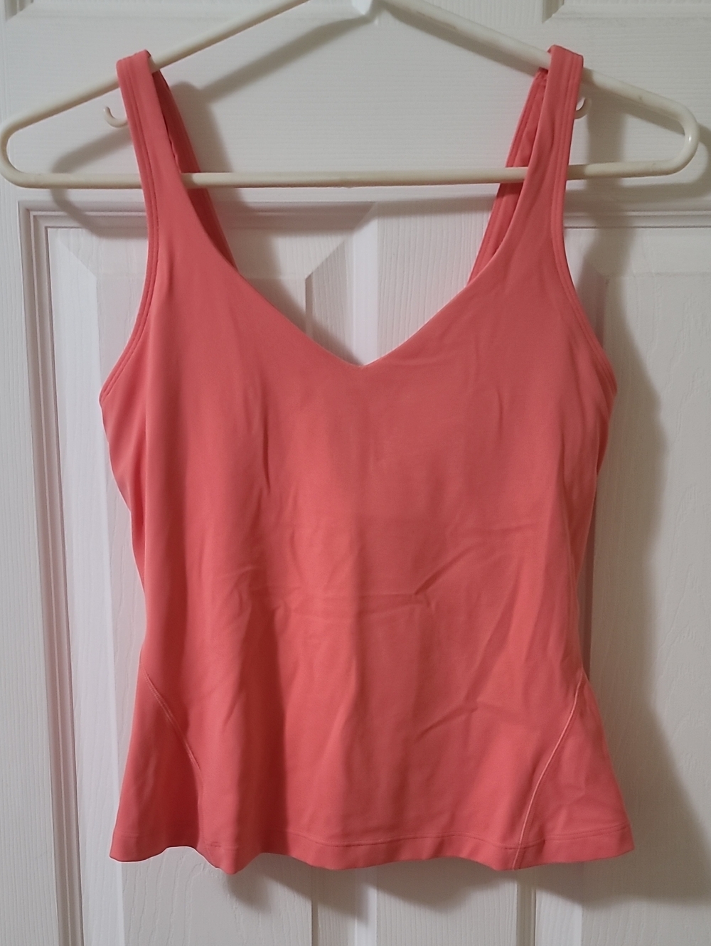 Lululemon Align Size 6 Waist Length Coral Tank Top